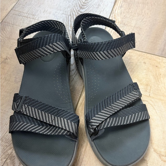 Dansko Racquel Black Strappy Sandals - Picture 4 of 7